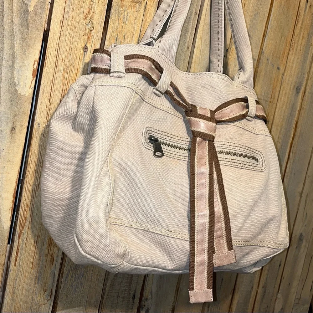 Gap Canvas Large Satchel - Picture 3 of 10